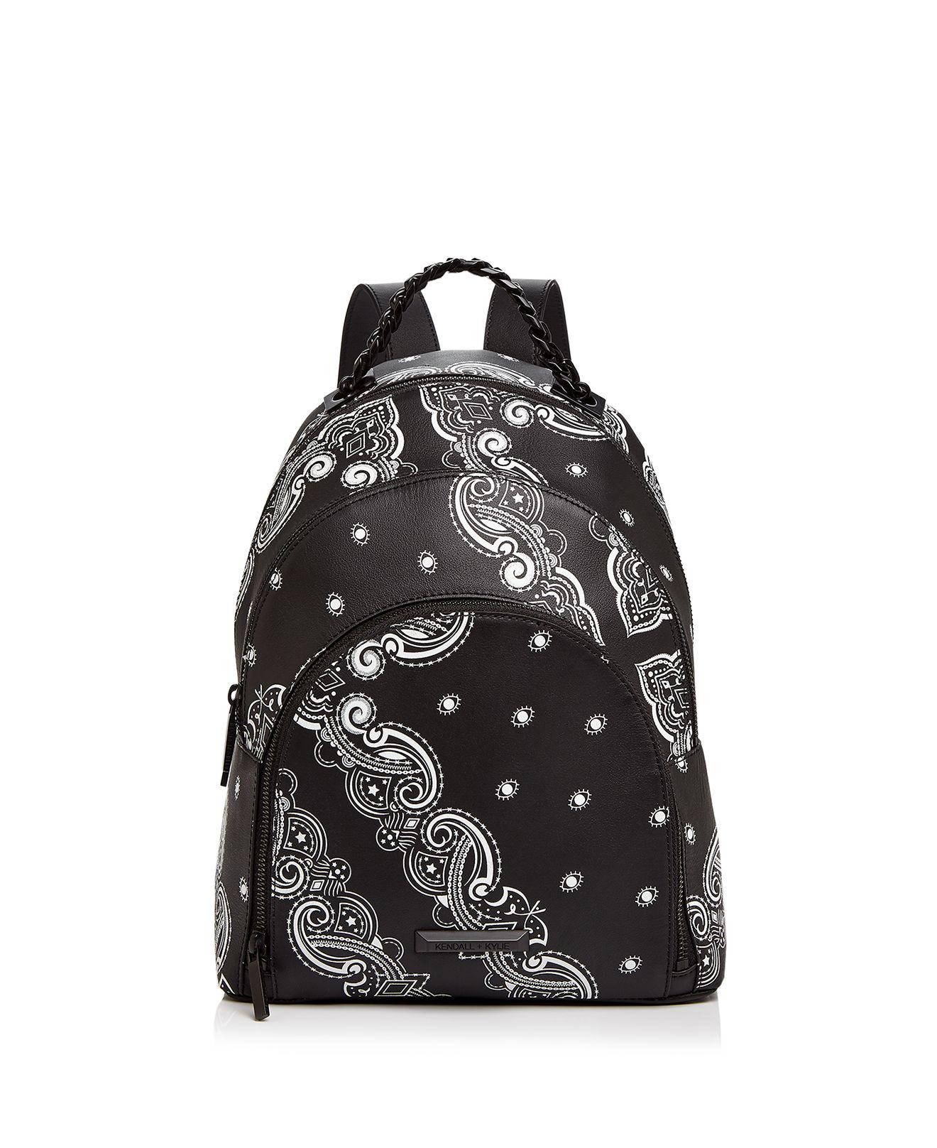 Kendall + Kylie Sloane Bandana Luxe Leather Backpack in ...