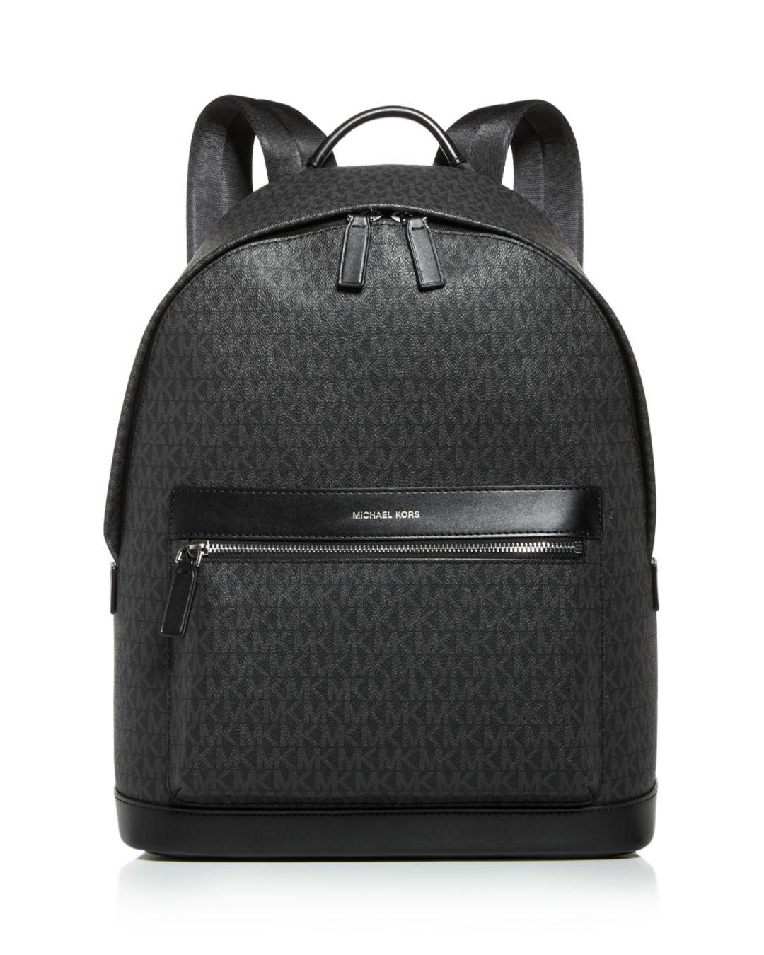 Michael Kors Synthetic Mason Explorer Signature Backpack in Black for ...
