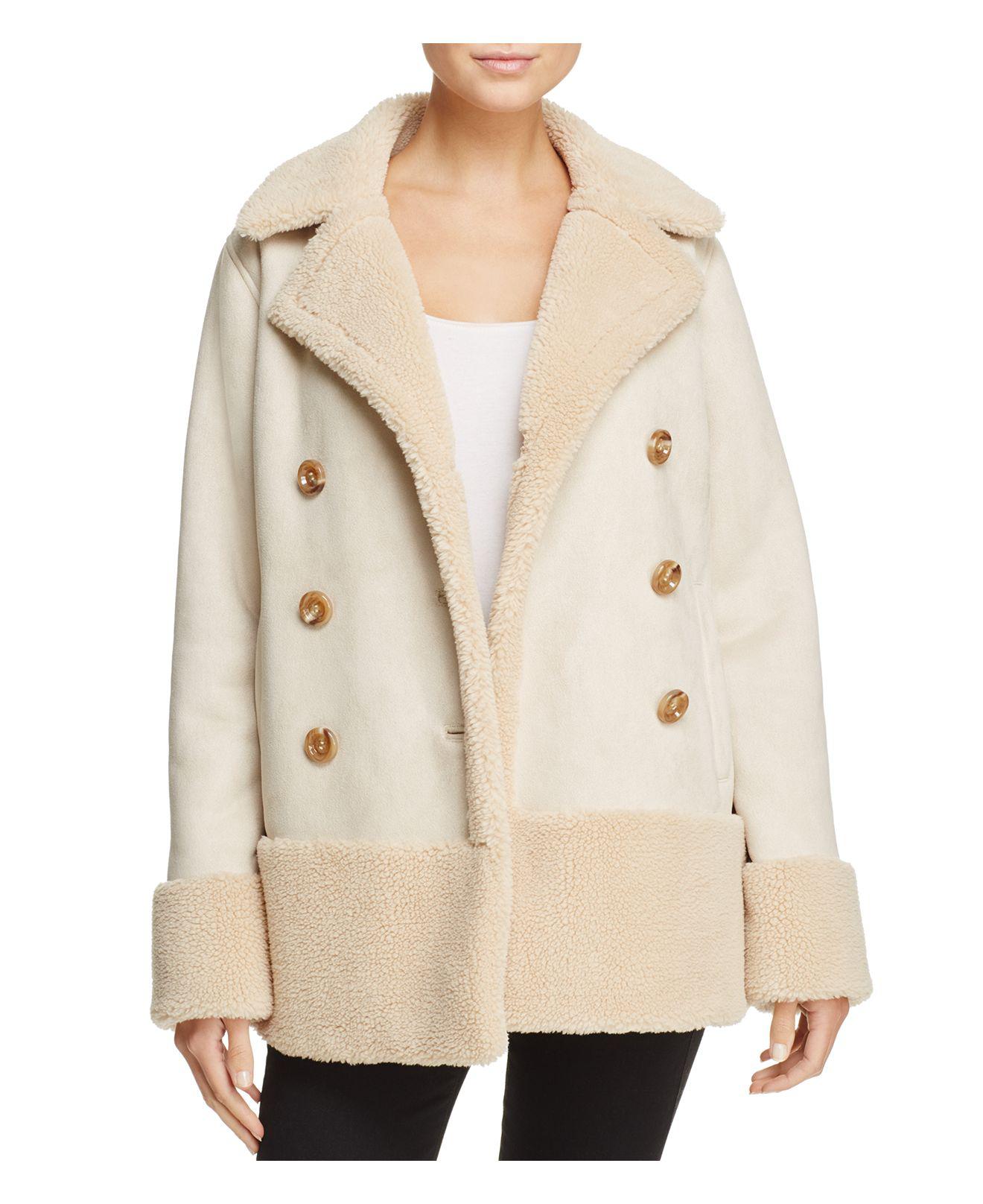 mother faux shearling jacket