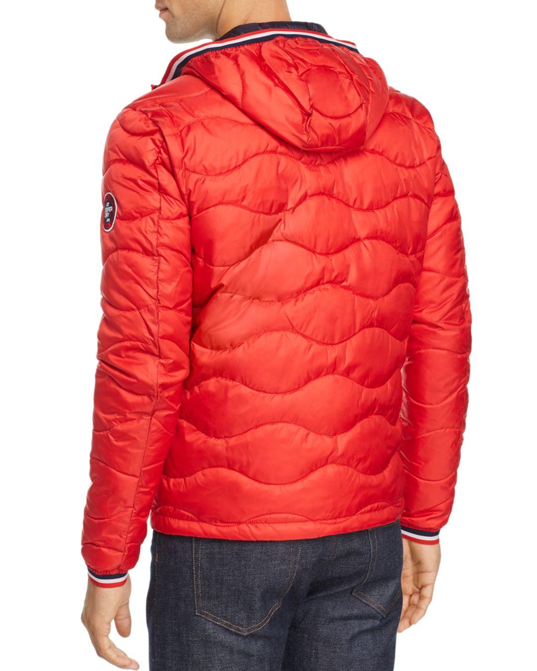 superdry wave quilt jacket