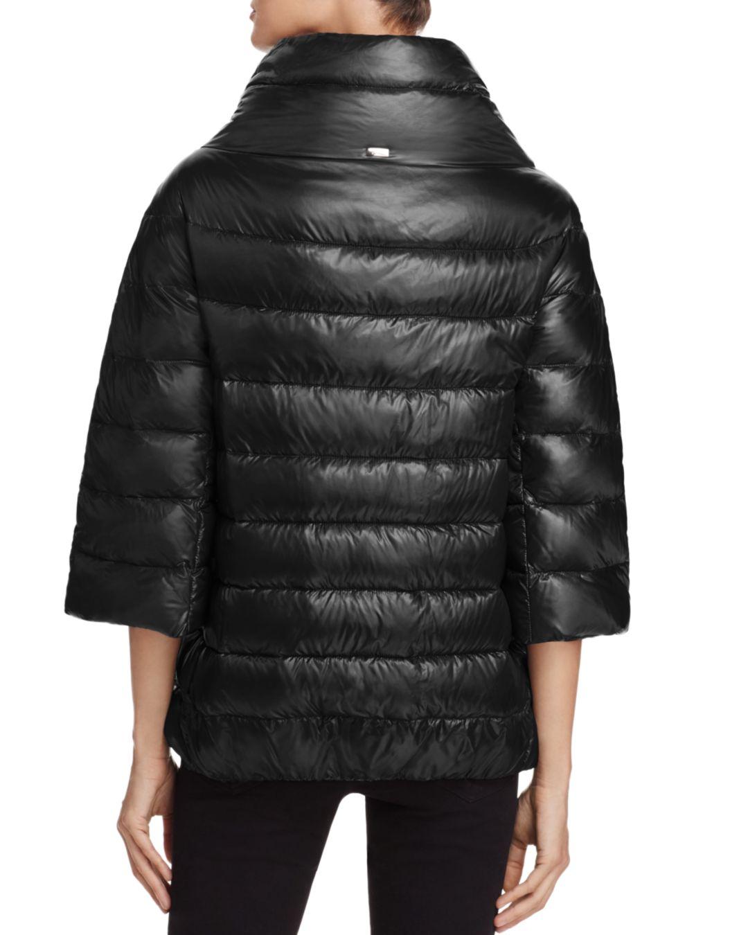 herno funnel neck puffer jacket