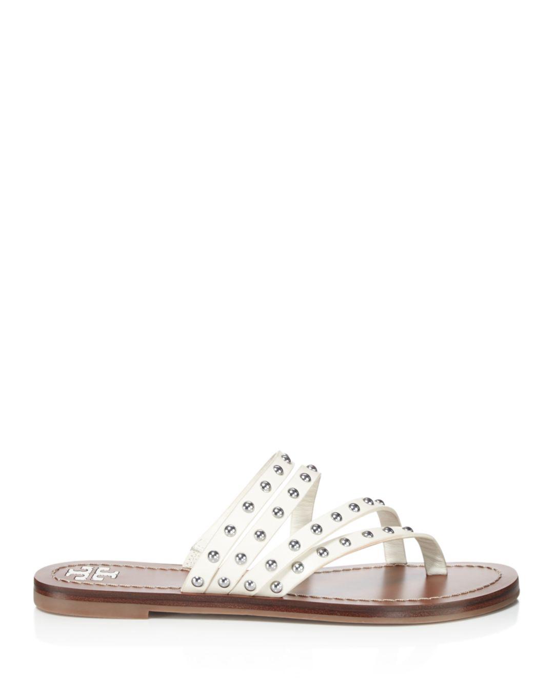 tory burch patos studded sandal