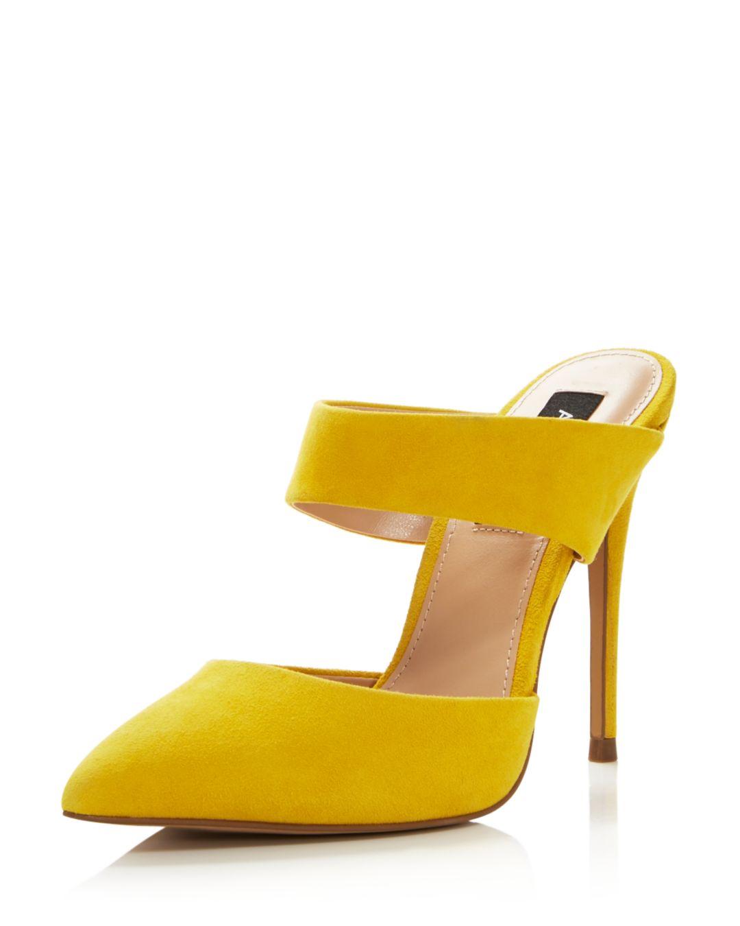pointed toe stiletto mules