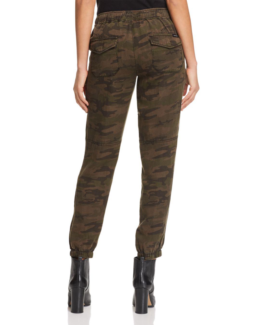 Sanctuary Victory Camo-print Jogger Pants in Brown - Lyst