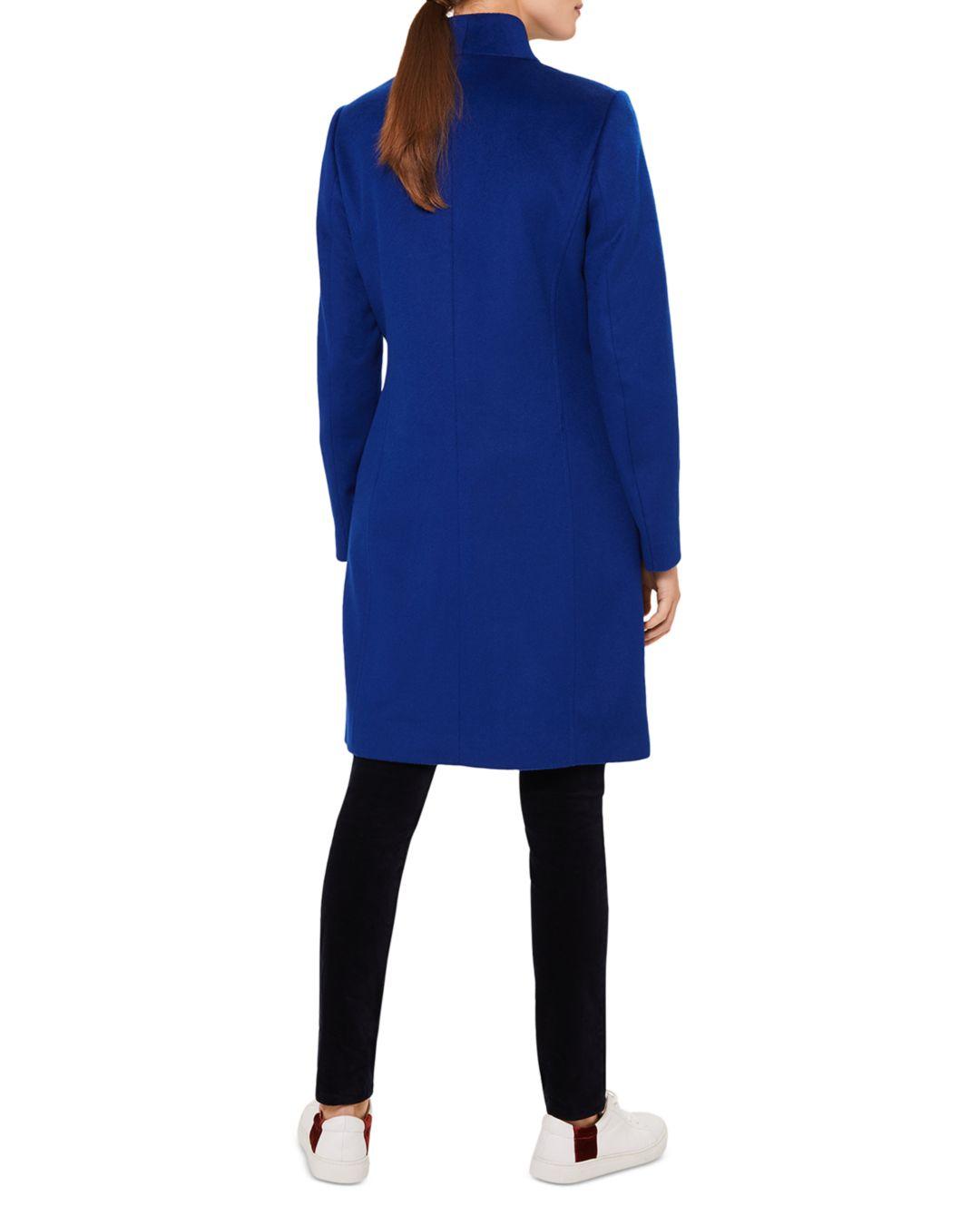 Hobbs Mandy Wool Coat in Cobalt (Blue) - Lyst