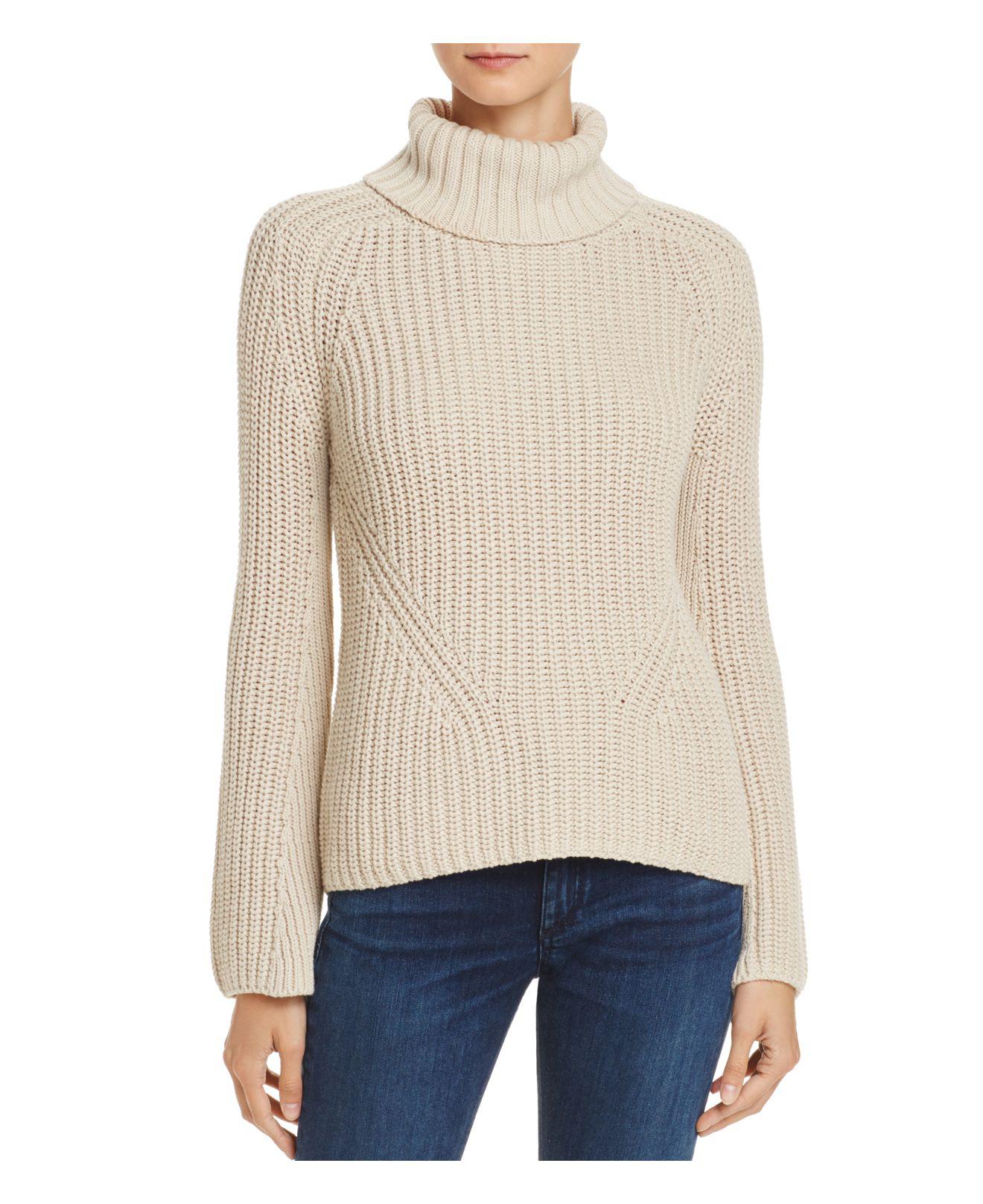 525 America Shaker Chunkyknit Turtleneck Sweater Lyst