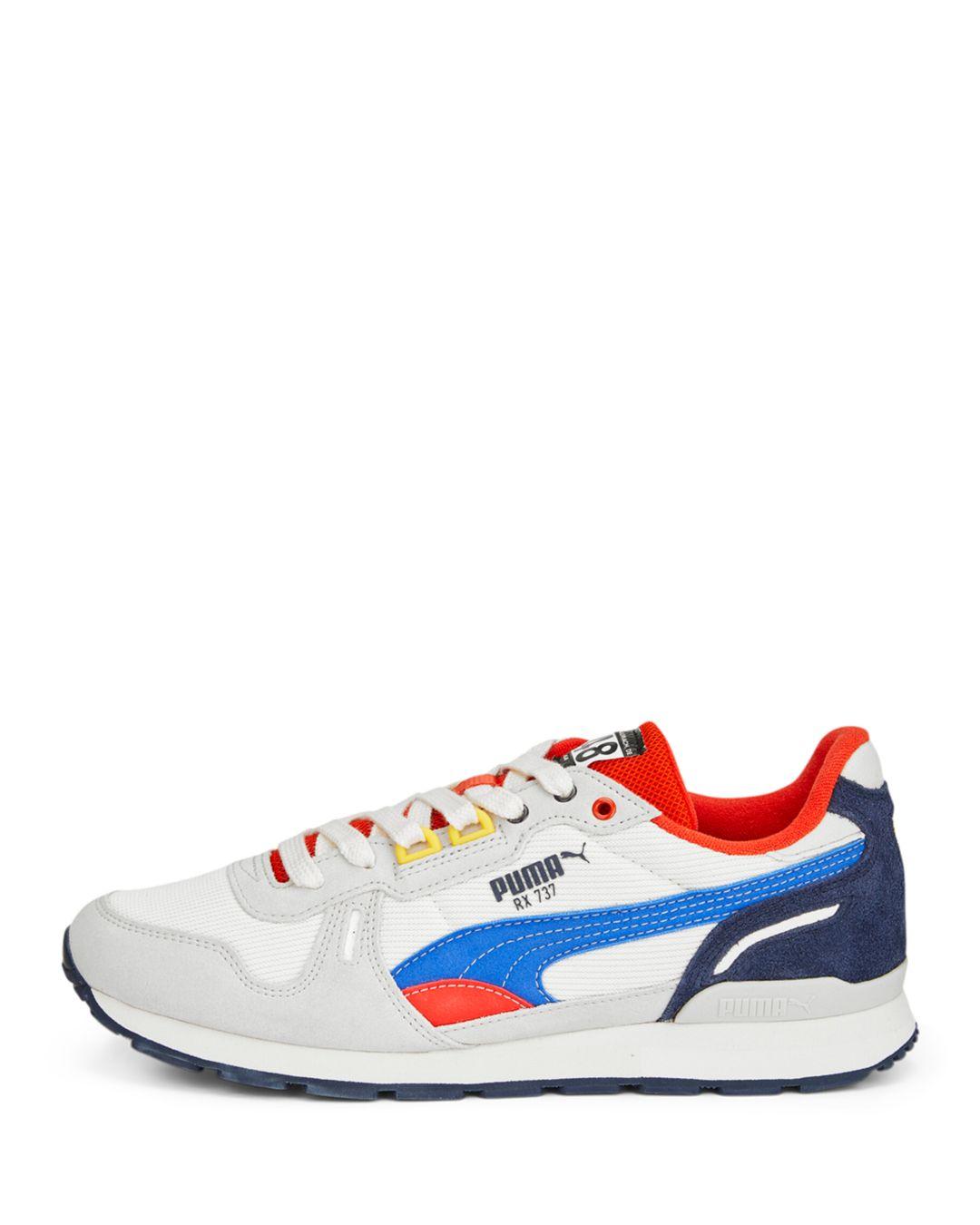 PUMA Rx 737 Tm Lace Up Sneakers in White for Men | Lyst