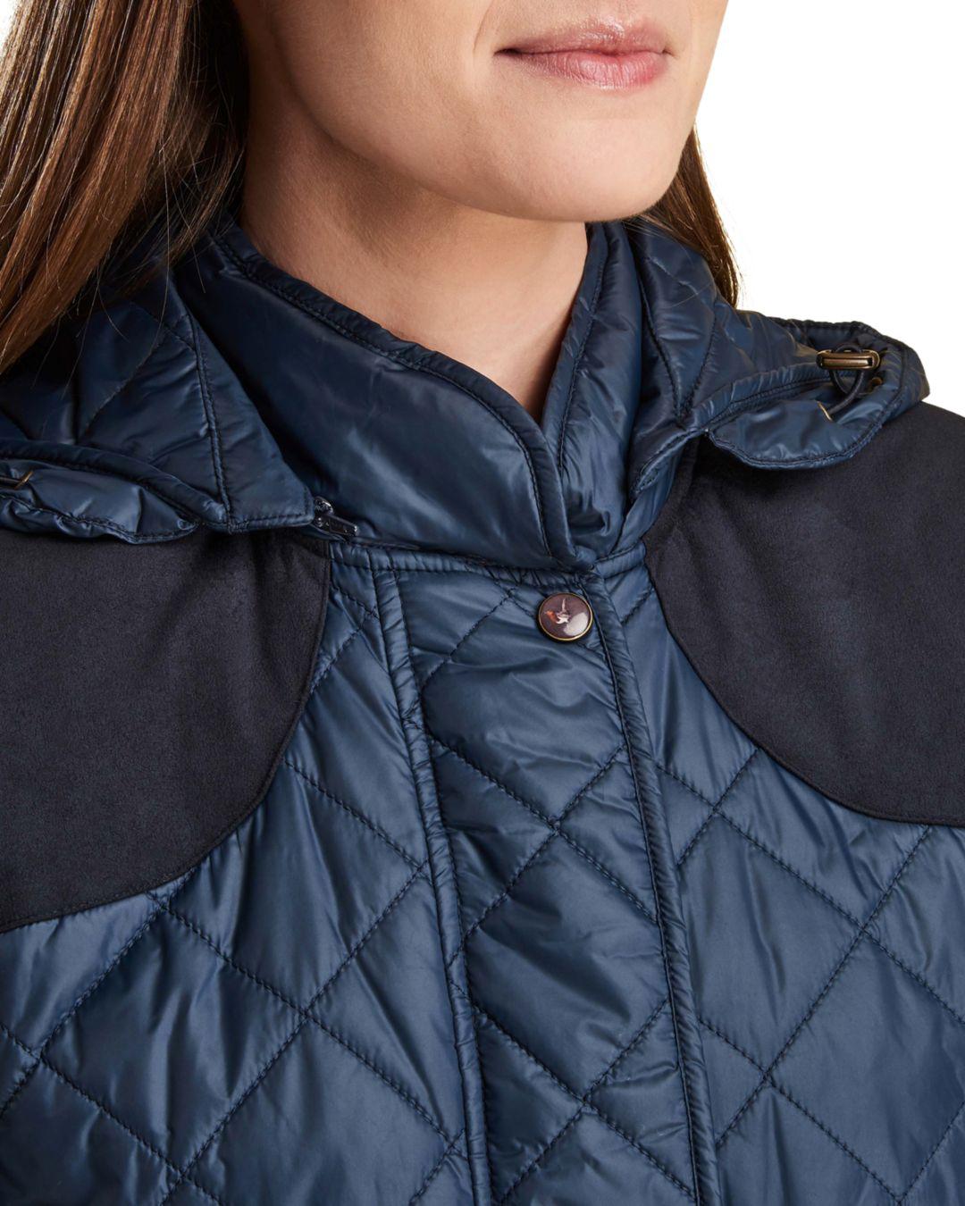 barbour greenfinch quilted jacket