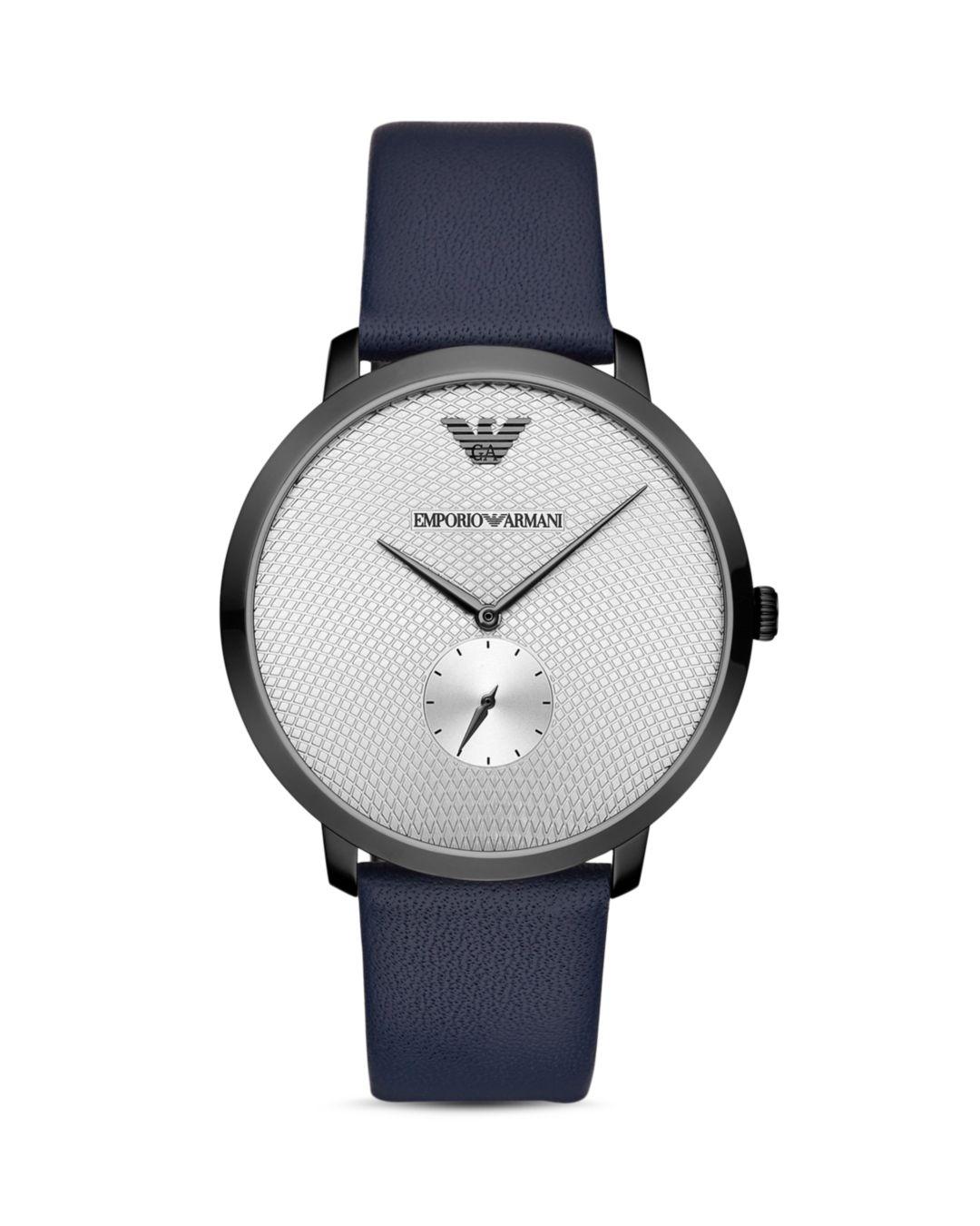 armani watch blue strap