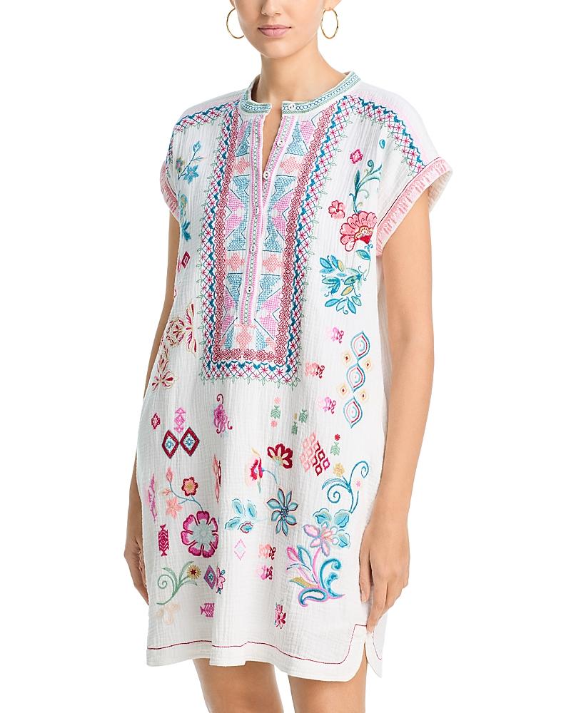 embroidered star dress Amaris Star Sequin Dress
