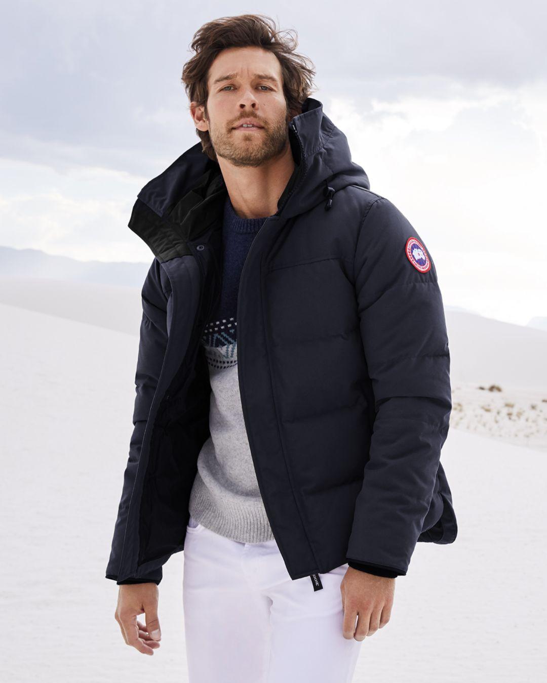 Canada Goose Goose Macmillan Down Parka in Navy (Blue) for Men | Lyst