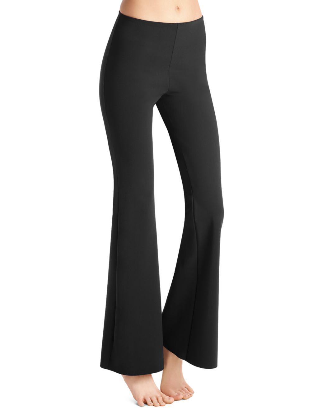 Commando Bonded Flare Leggings in Black 