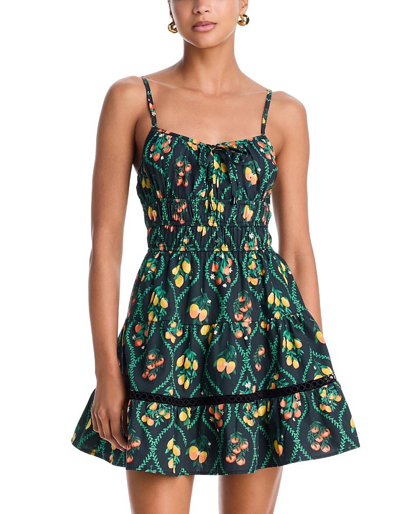 aqua black floral dress Field Of Dreams Maxi Dress
