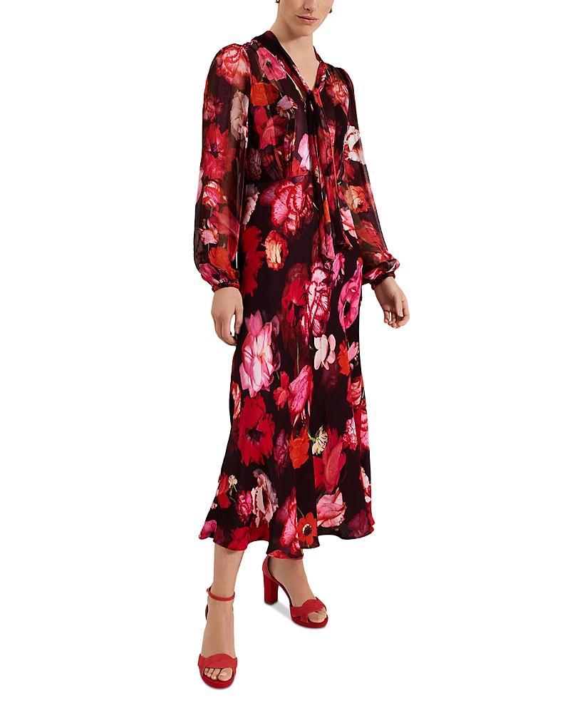 Phase Eight★ニッキー鮮やかレッド シャツドレス タダシショージ TADASHI SHOJI タダシショージ☆上品優雅大人