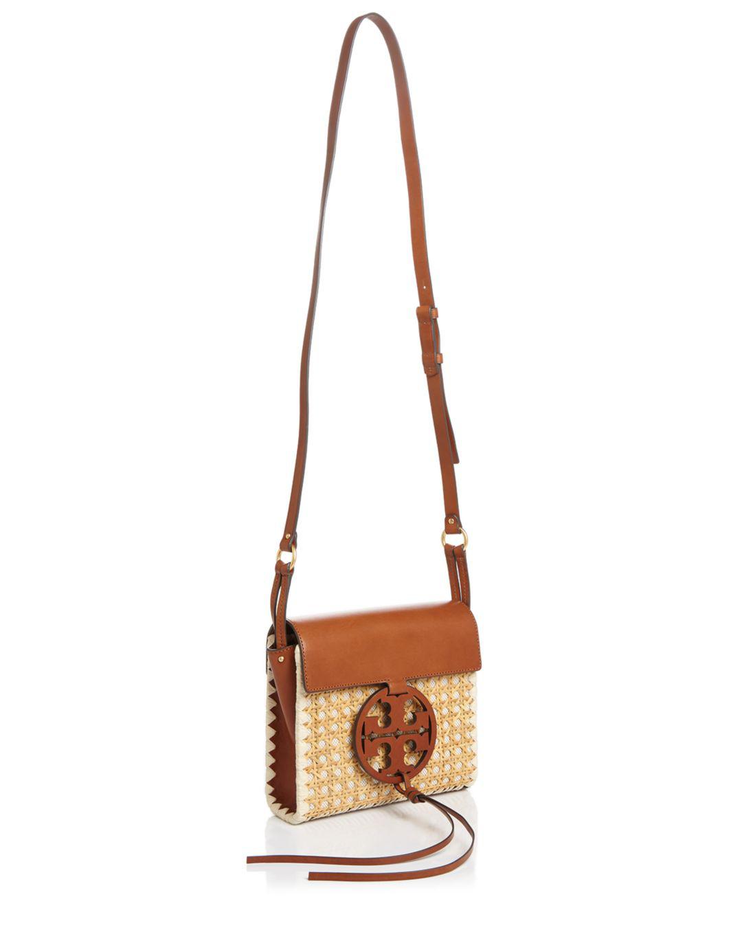 tory burch miller rattan crossbody