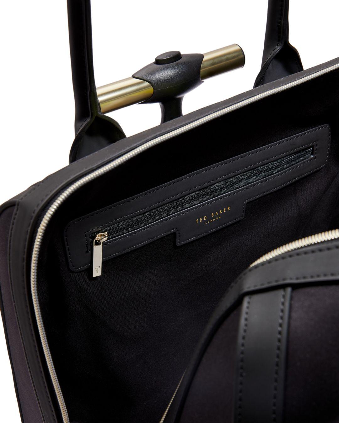 Ted Baker Leather Maritaa Floral Travel Bag in Black Lyst