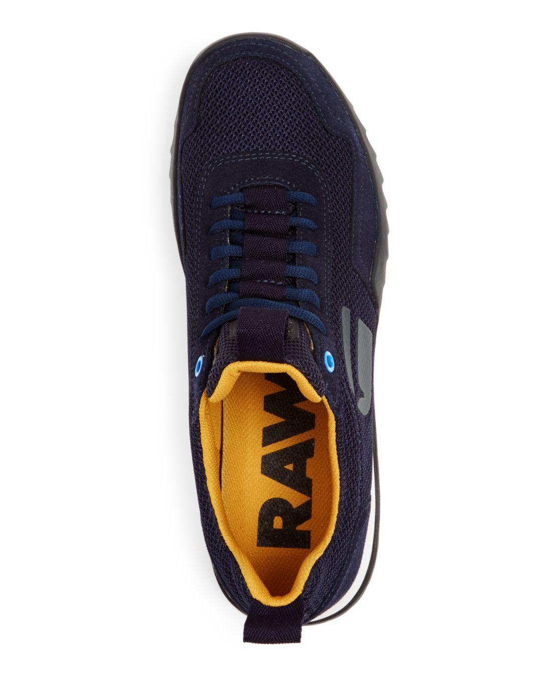 G-Star RAW G - Star Raw Men's Rackam Rovic Low - Top Sneakers in Blue for  Men | Lyst