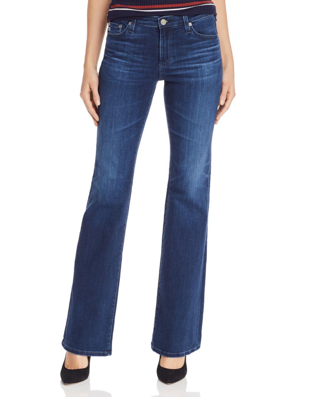 AG Jeans Denim Angel Bootcut Jeans In 5 Years Blue Essence - Lyst