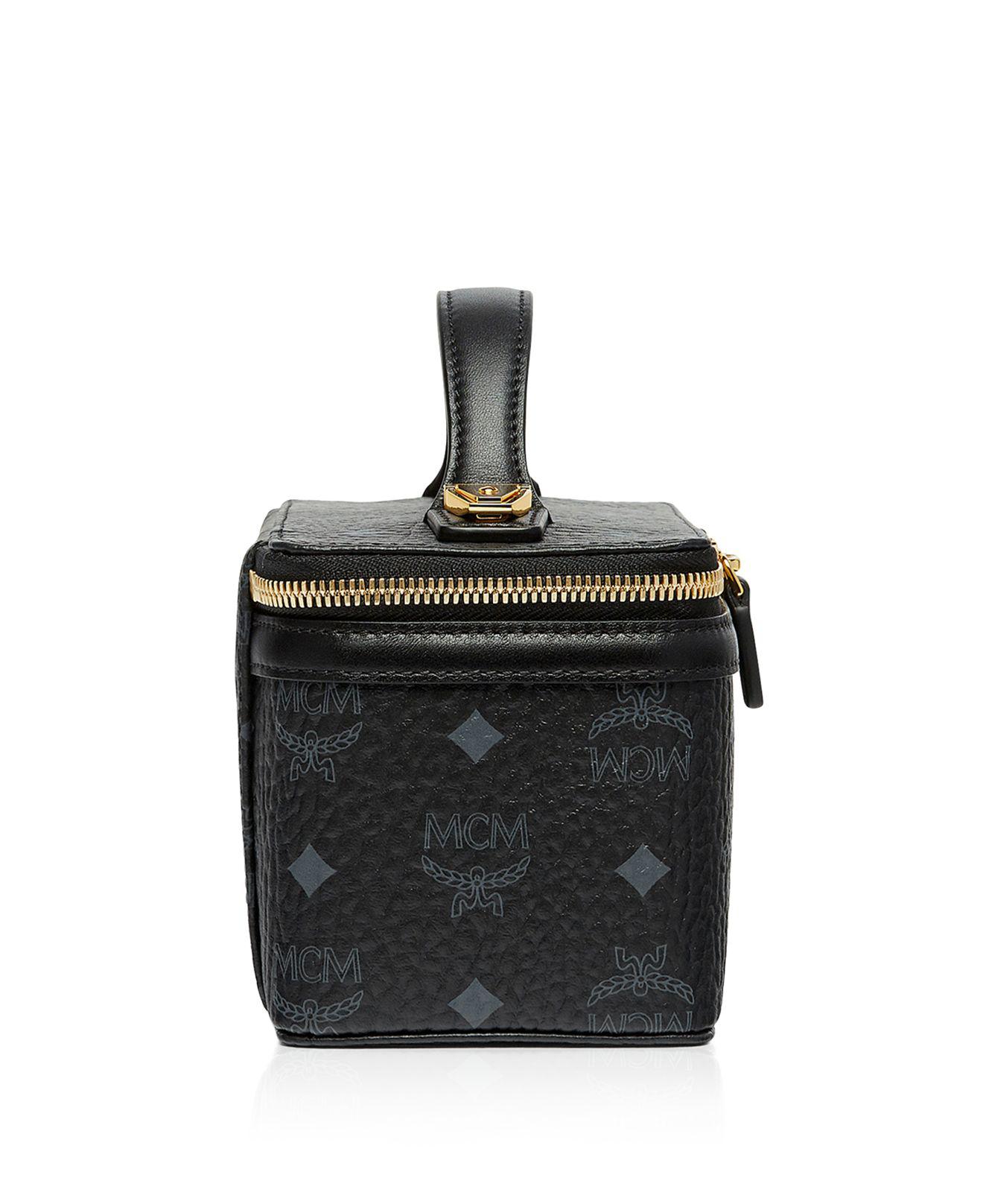 mcm vanity case black