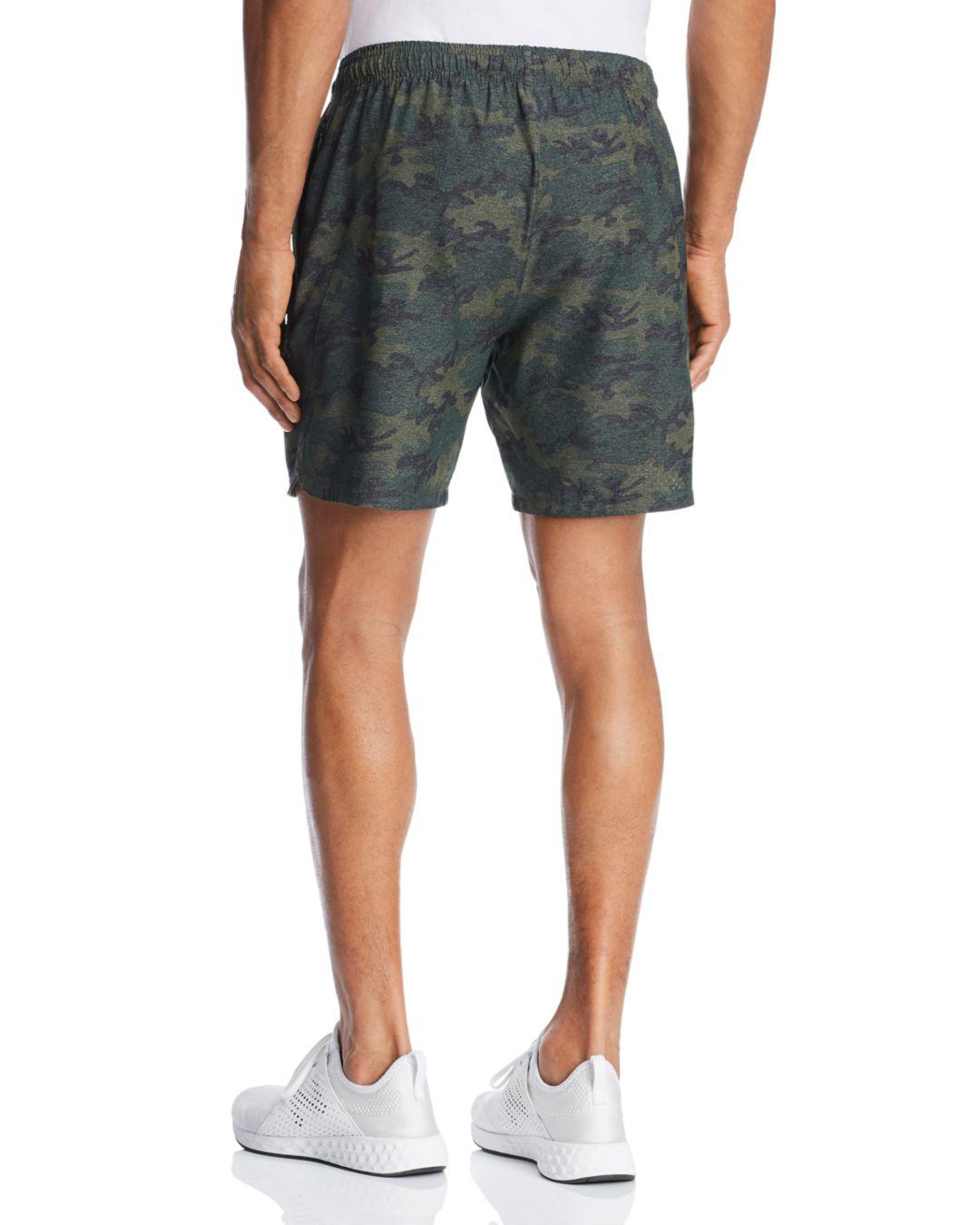 Rhone Guru Camouflage Shorts in Green for Men - Lyst