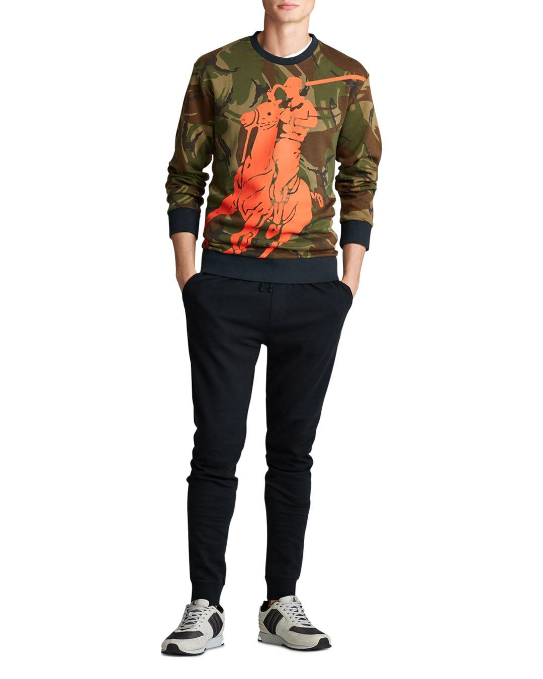 camo big pony sweatshirt