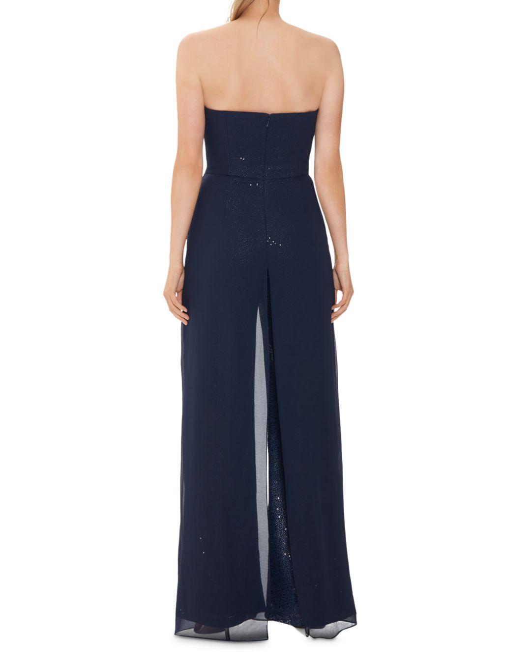 strapless sequin top
