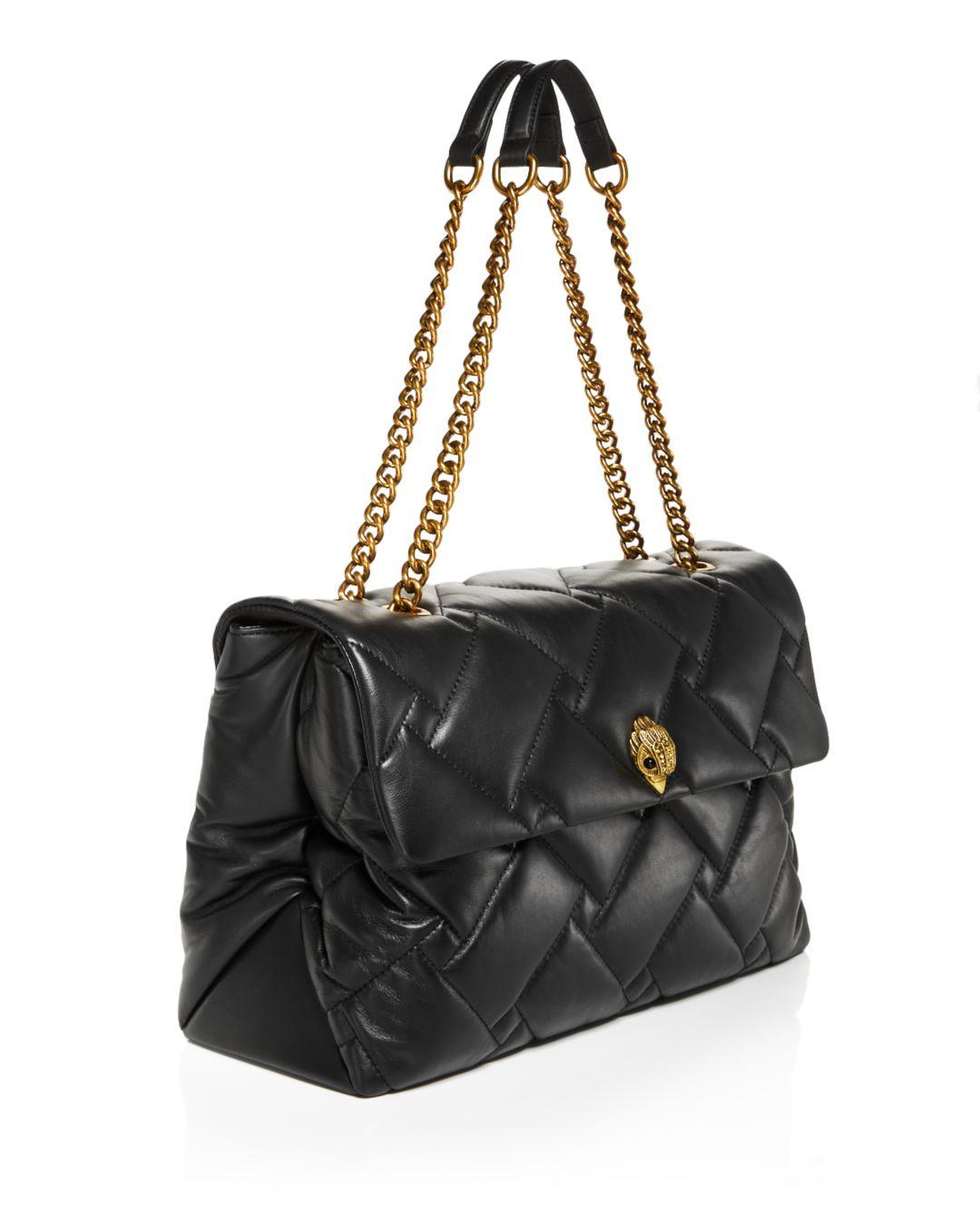xxl kensington soft quilted leather shoulder bolsa