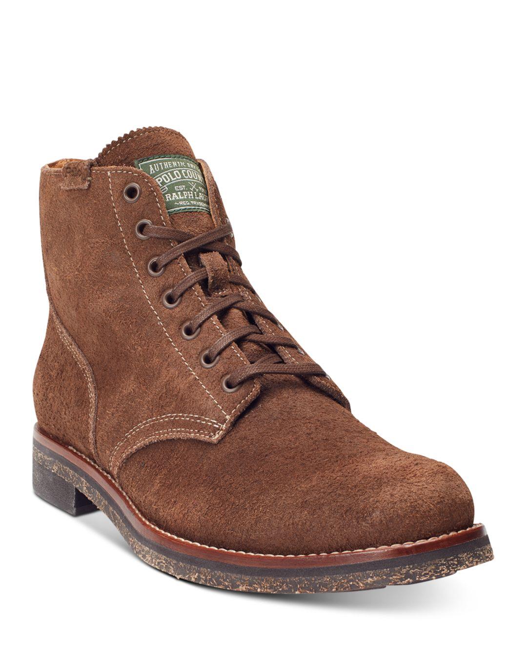 ralph lauren men's leather boots