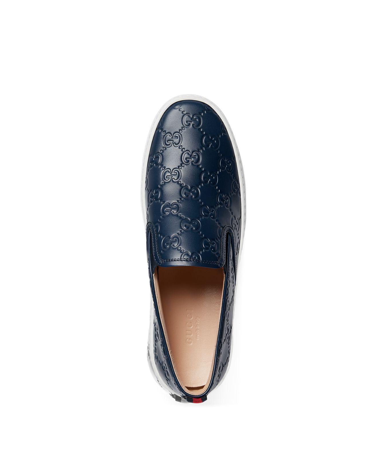 gucci dublin slip on womens