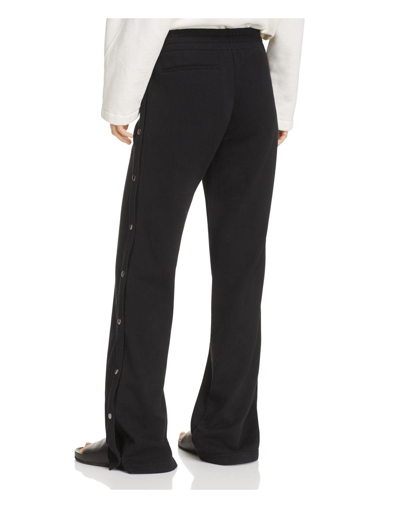 Vince Tear Away Track Pants in Black Lyst