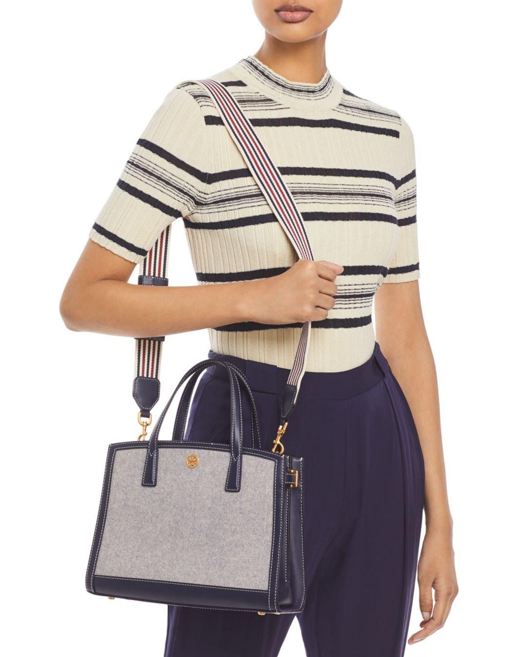 Tory Burch Walker Canvas Micro Satchel 2025