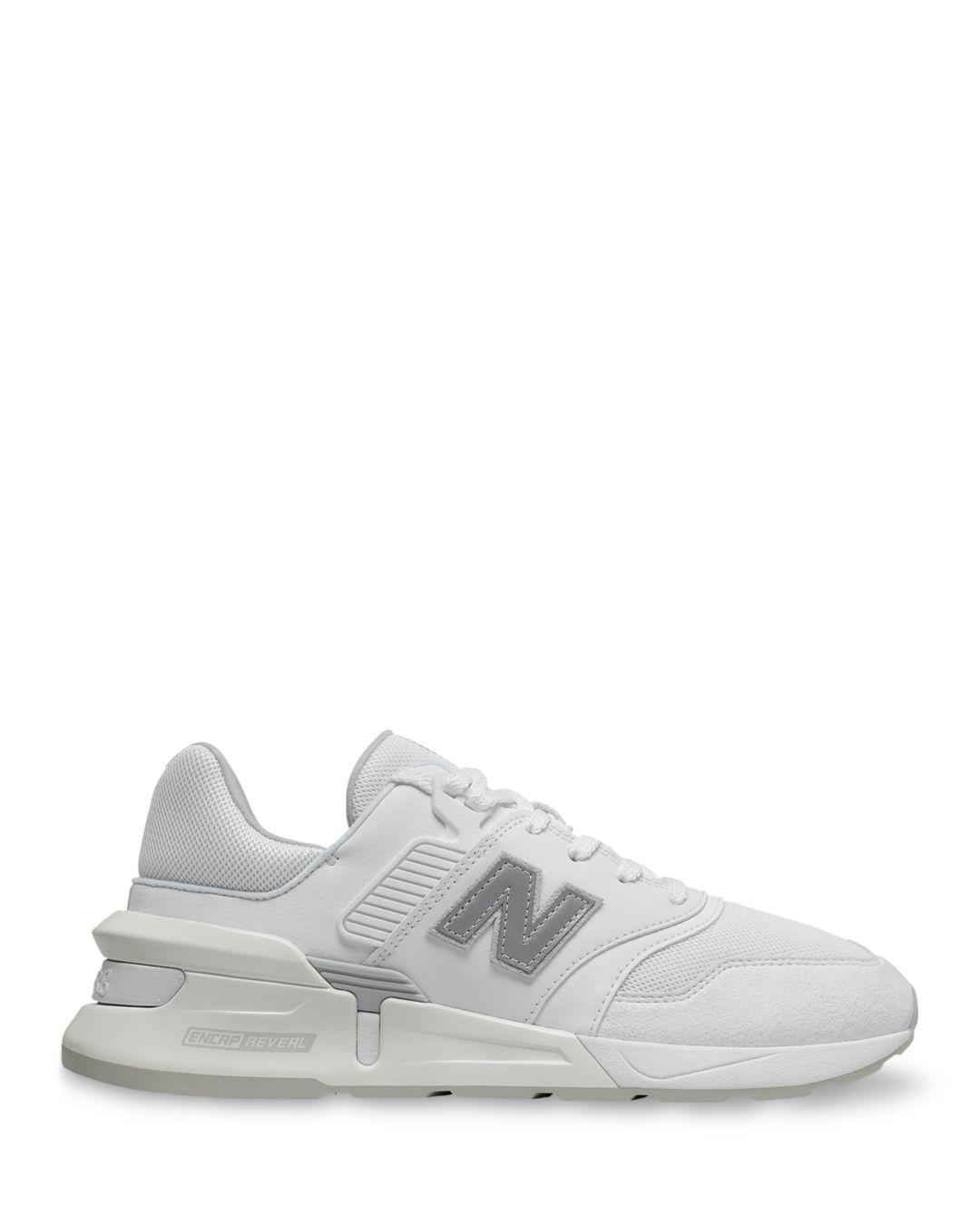 New Balance 997 Sport Mens White Trainers for Men | Lyst