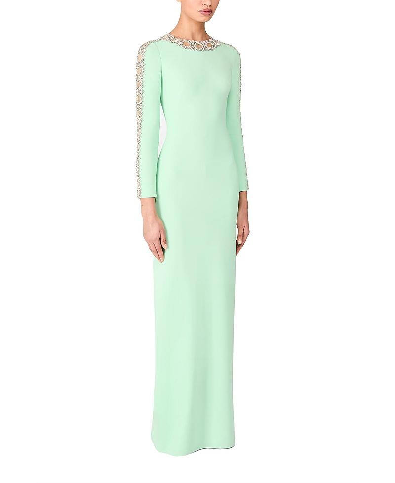 green emerald velvet dress Penny Midi Dress M