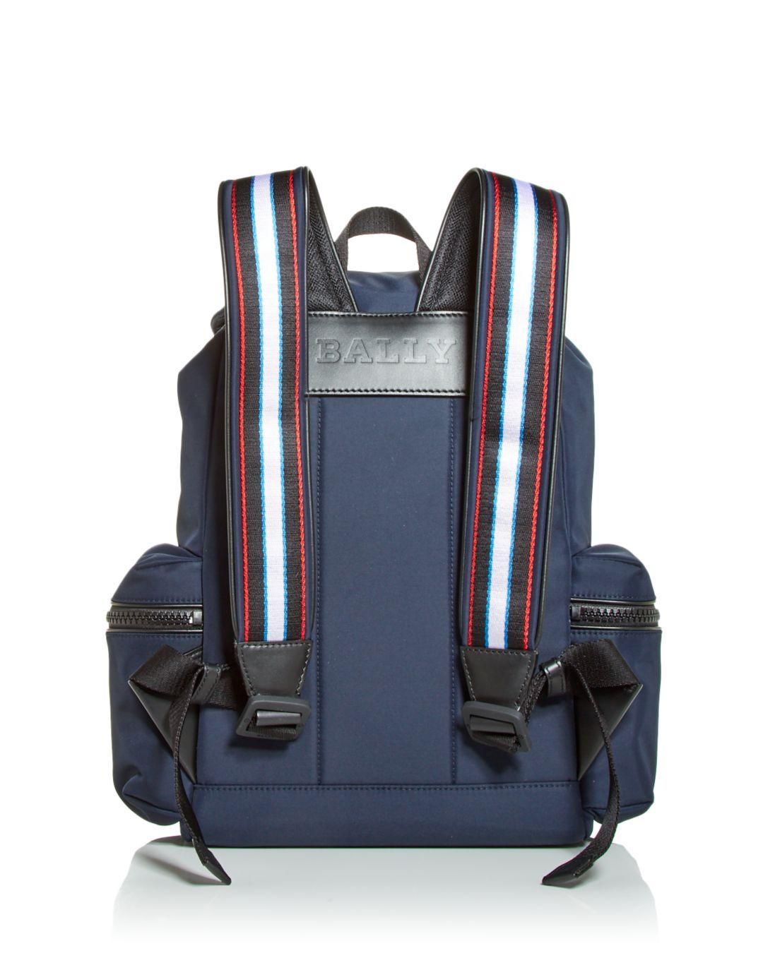 bally nylon backpack
