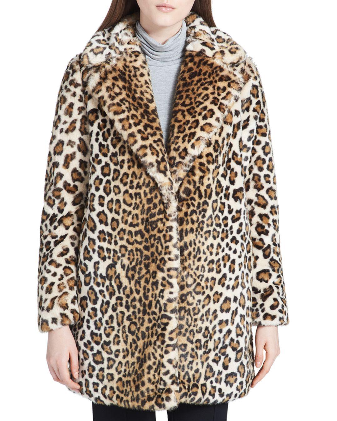 Calvin Klein Leopard Coat Discount, GET 