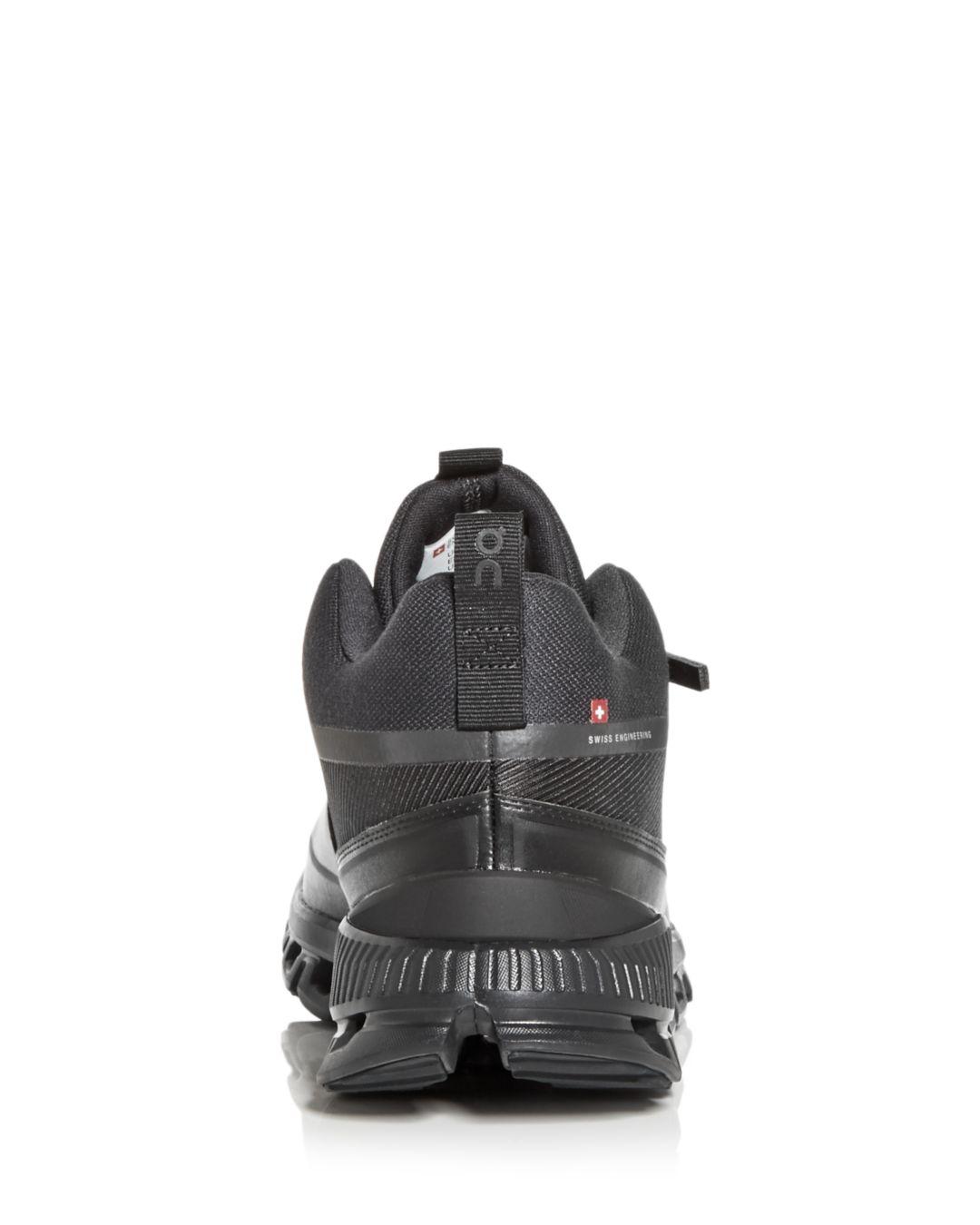 On Cloud Waterproof High Top Sneakers 