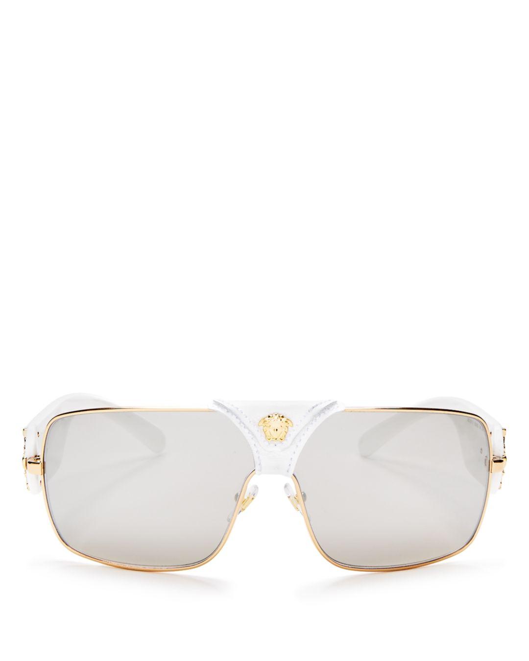 versace reflective sunglasses