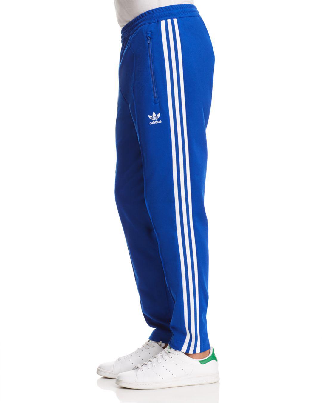 all the best Auroch holy adidas Originals Beckenbauer Track Pants in Blue for Men | Lyst