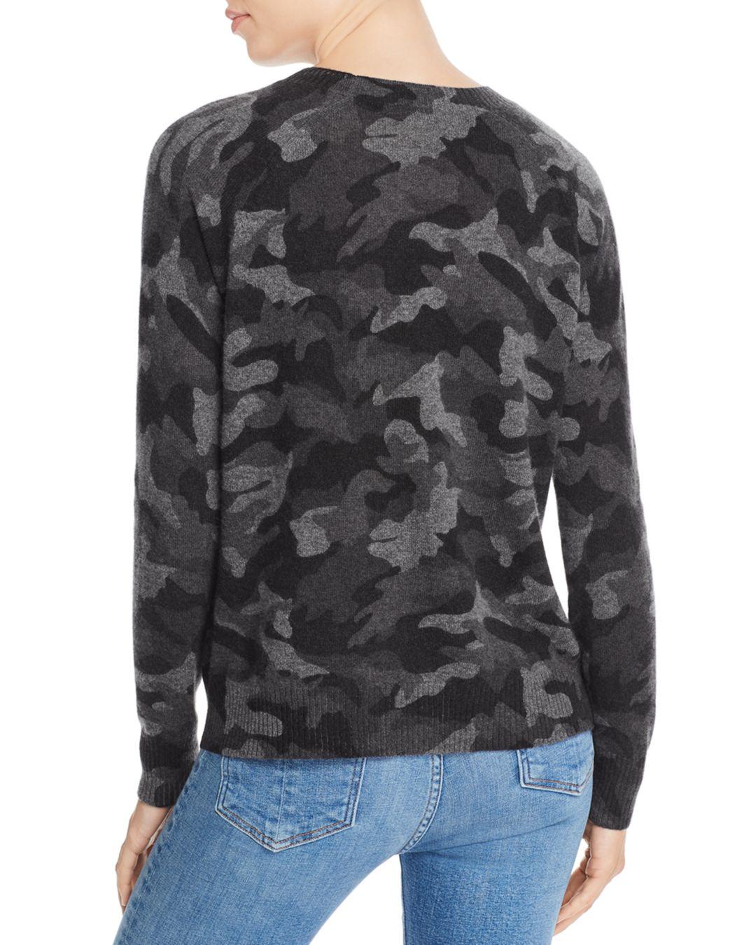camo cashmere sweater