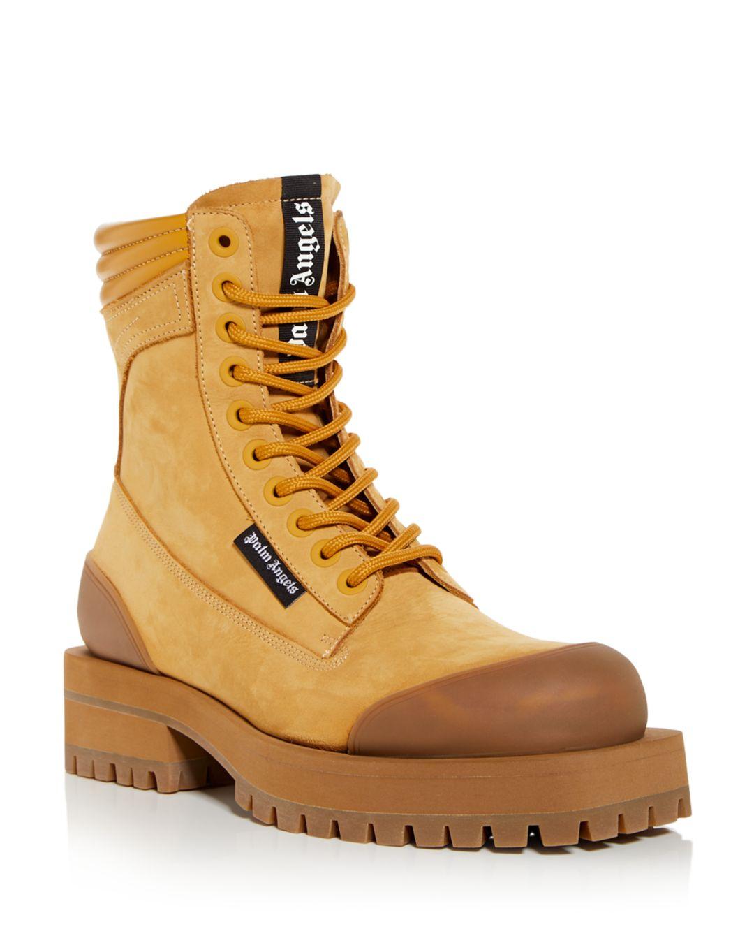 Palm Angels Desert Hiking Boots in Natural for Men Lyst