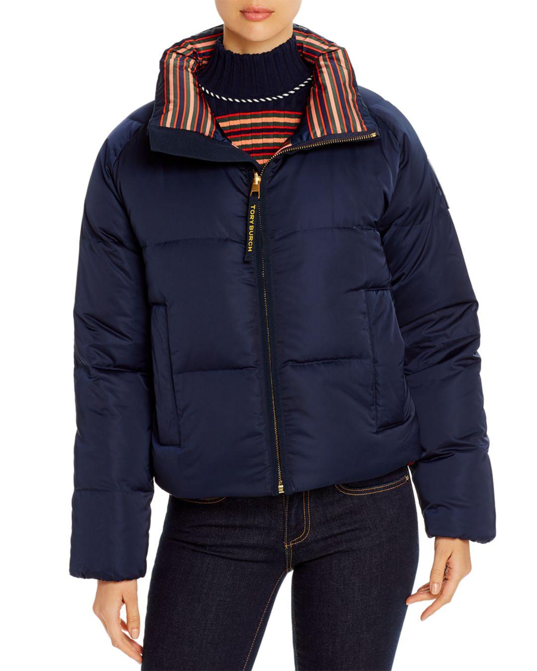 tory burch puffer coat