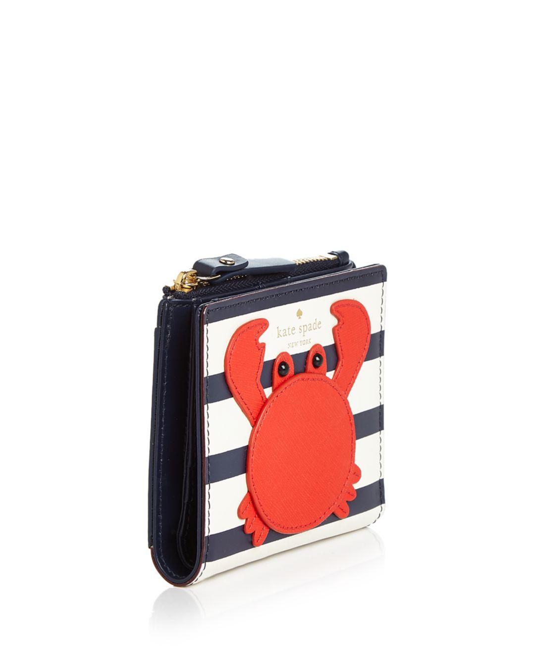 kate spade crab wallet