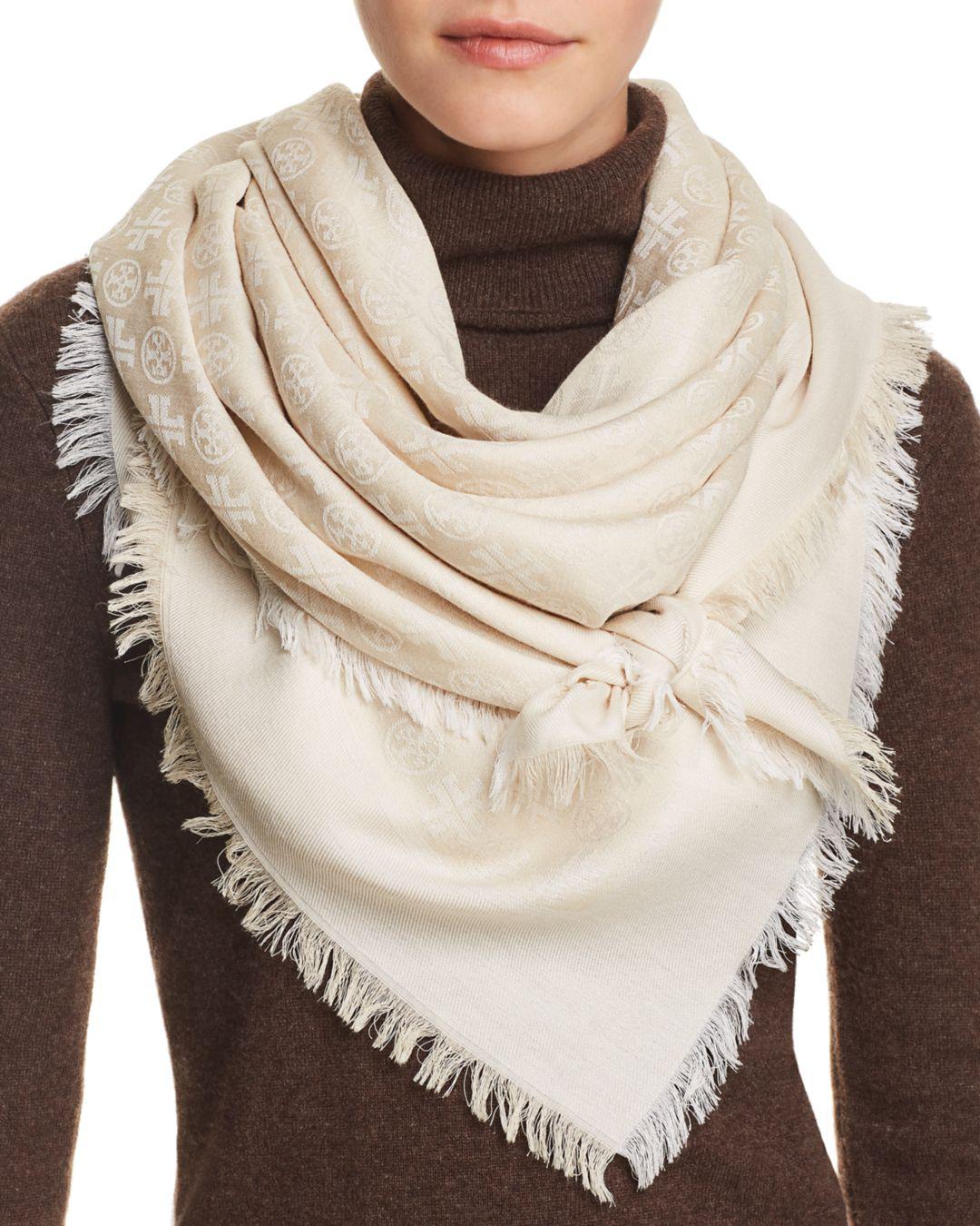 tory burch wool scarf