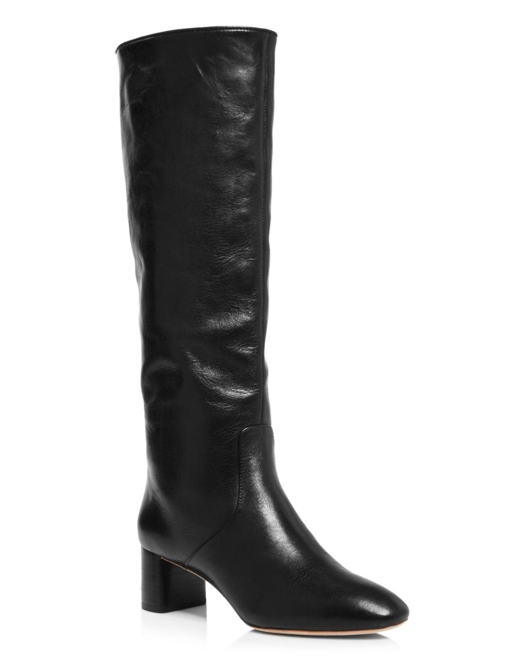 pointed toe knee high boots