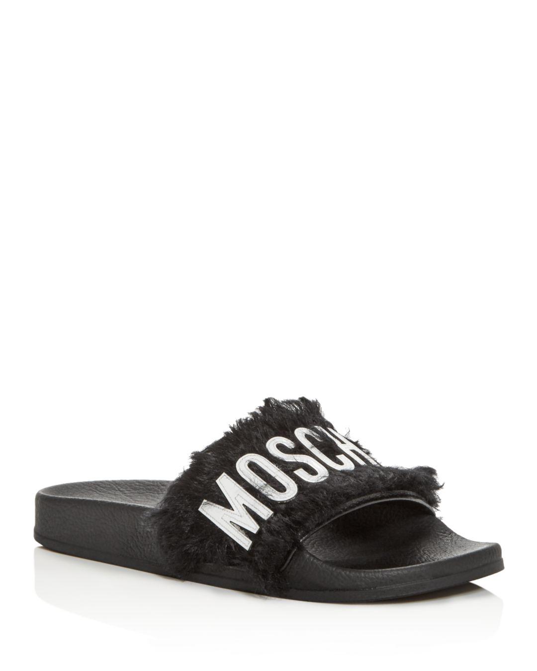 faux fur pool slides