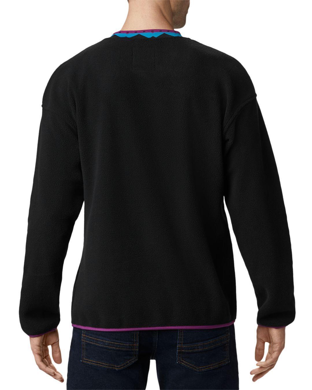 columbia fleece pullover with pockets