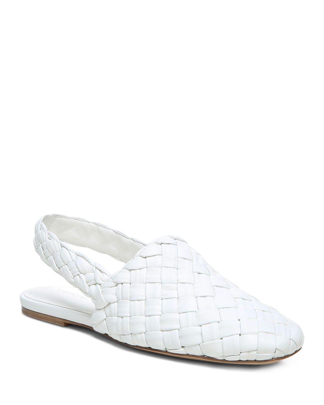 woven slingback sandals