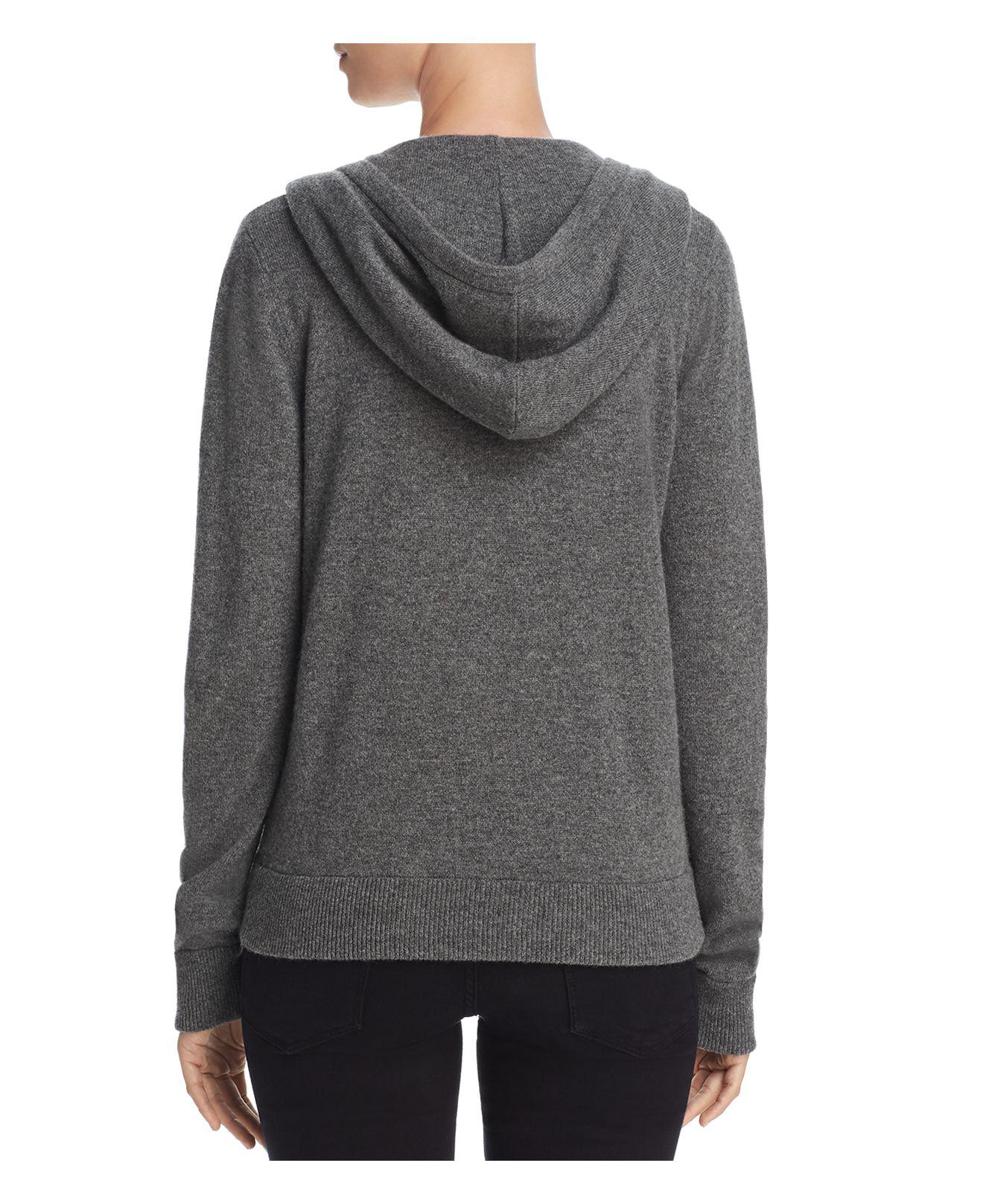 Juicy Couture Robertson Cashmere Hoodie in Gray - Lyst