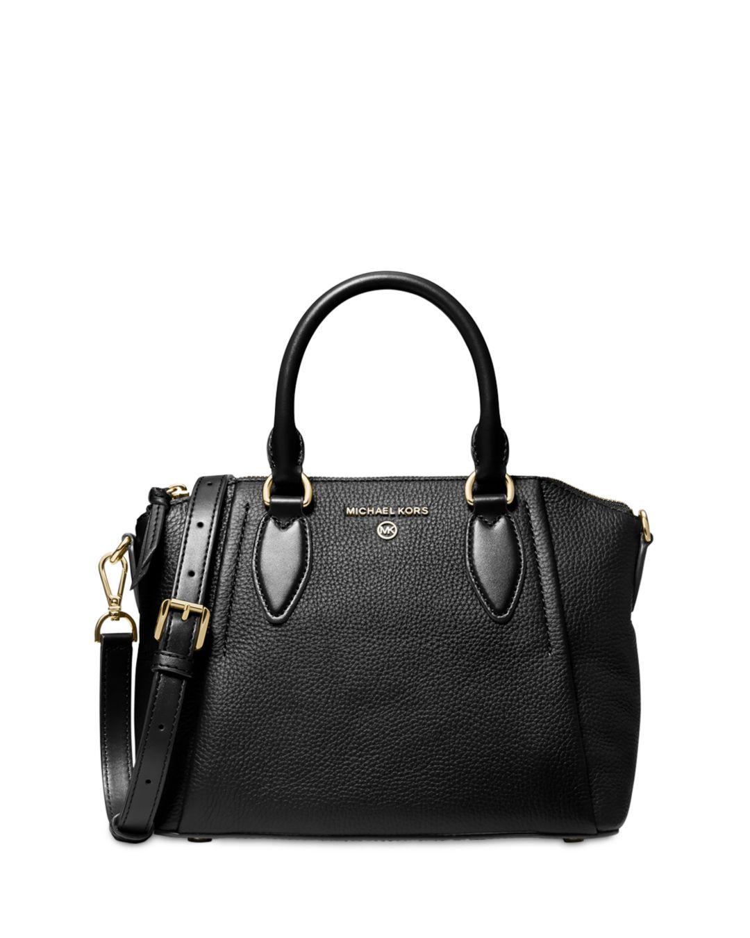 MICHAEL Michael Kors Sienna Medium Leather Messenger Bag Lyst