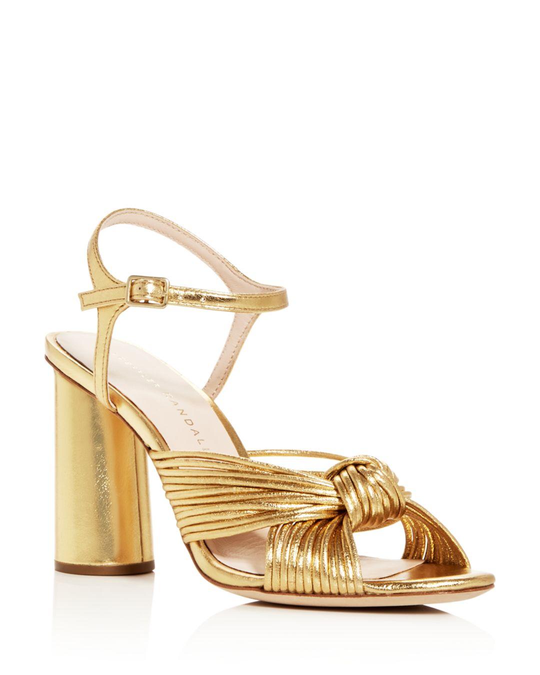 Cece Knotted Block Heel Sandals 